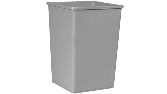 Basurero Rect.35G Gris