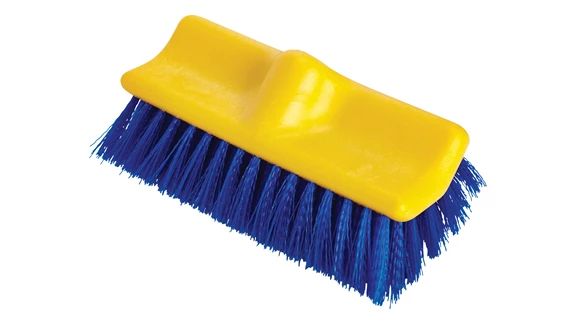 Cepillo Plastico Pisos Azul  10" (25cm)