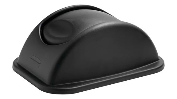 Tapa Ovalada Basculante P/2956 Negra