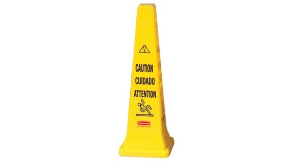 Cono  Amarillo  Caution Wet Floor·""