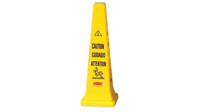 Cono  Amarillo  Caution Wet Floor·""