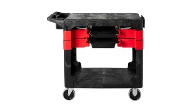 Carro Utensilios  Negro Con Gabinetes