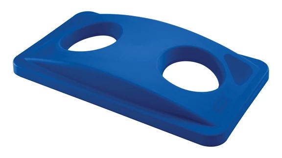 Tapa Slim Bas. Rect Azul