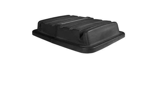 Tapa Carro Colector Cuadrado/ Gris 4618/