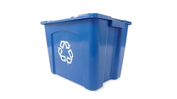 Caja Reciclaje Azul