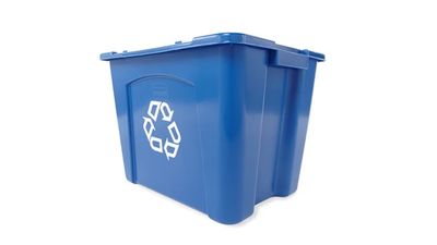 Caja Reciclaje Azul