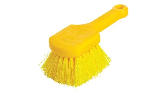 Cepillo Mango Corto 8"" Amarillo""