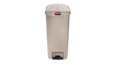 Basurero Pedal Lateral Beige 18 Galones