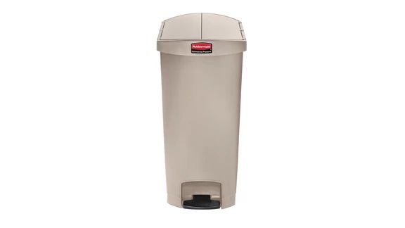 Basurero Pedal Lateral Beige 18 Galones