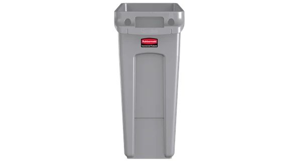 Basurero Rect. 16 gal (60Lt) Gris