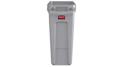 Basurero Rect. 16 gal (60Lt) Gris