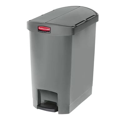 Basurero 8 Gls Color Gris 1883601