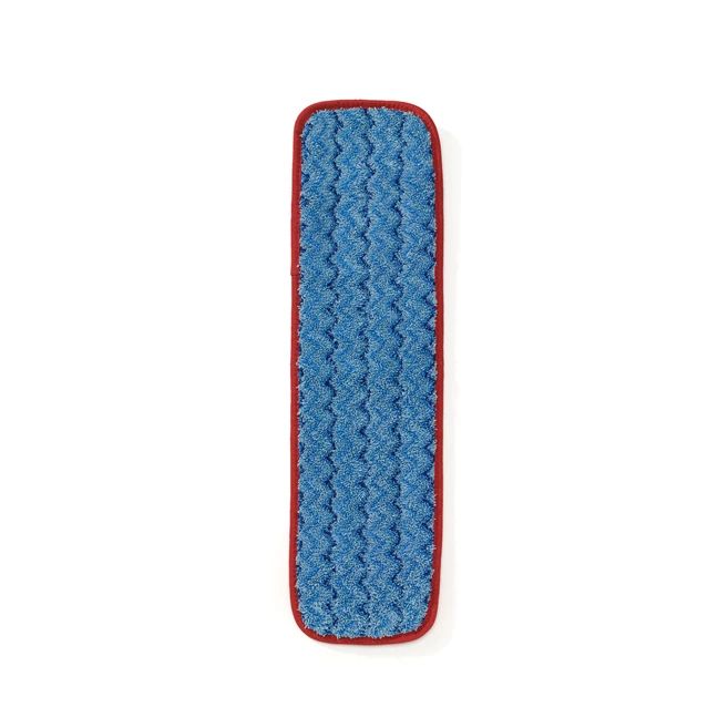 Mopa Microfibra Azul Borde ROJO 18""