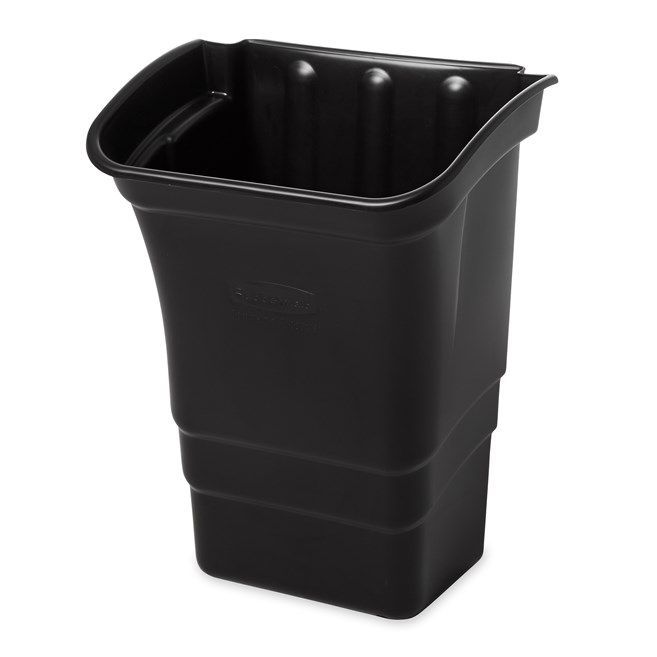 Cubeta 8gal negra para carrito Cubeta 8gal negra para carrito