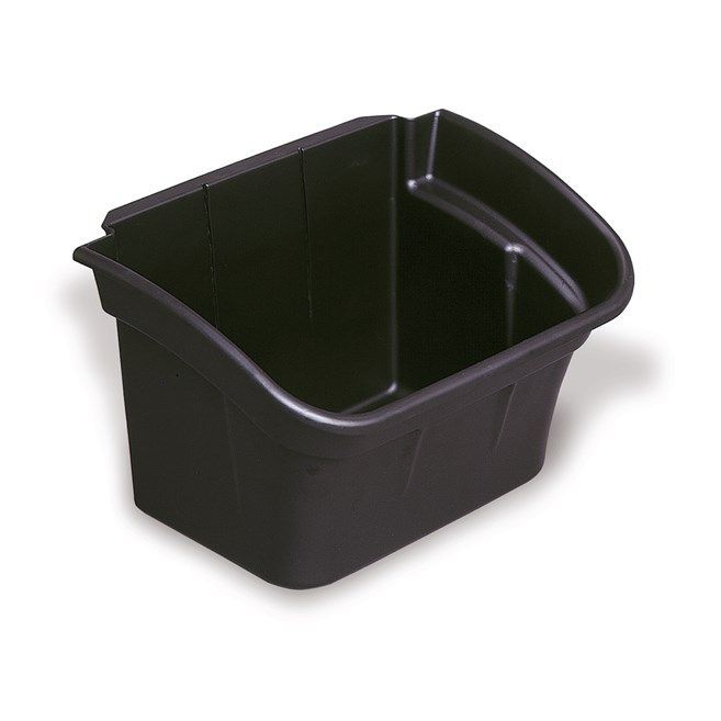 Cubeta negra 4gal para carrito Cubeta negra 4gal para carrito