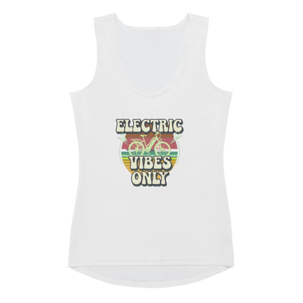 Electric Vibes Only Women's Athletic Tank Top