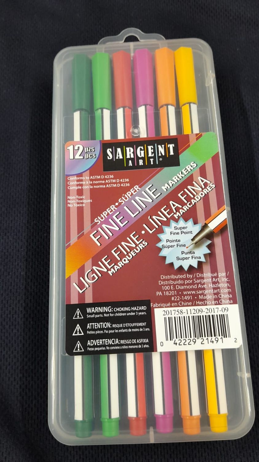 6 BOLIGRAFO 12 COLORES