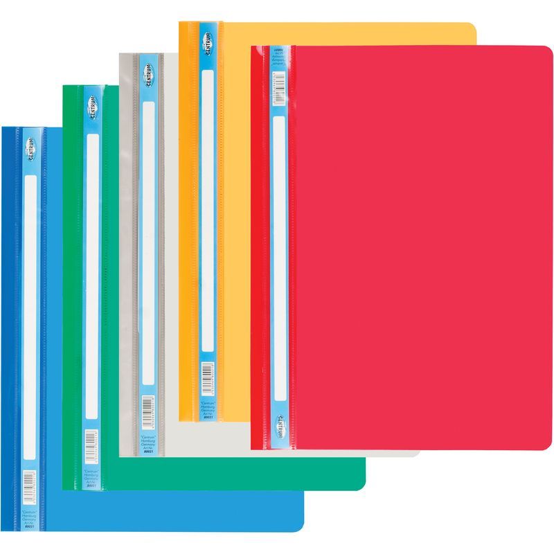 FOLDER CON FASTENER 4 COLORES