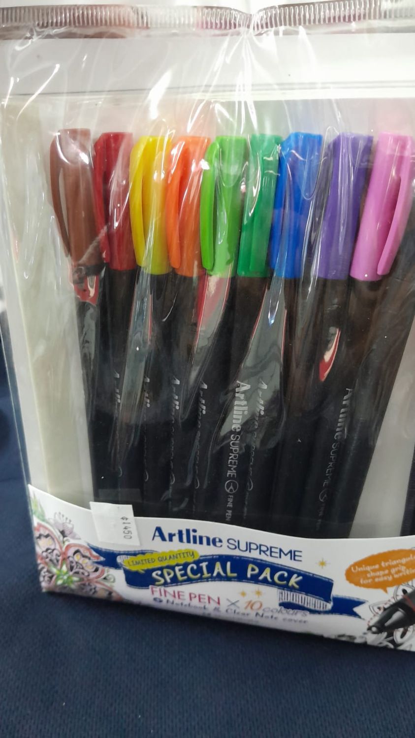 ESTUCHE BOLIG. 200 SUPREME 0.4
10 COL. CON LIBRETA