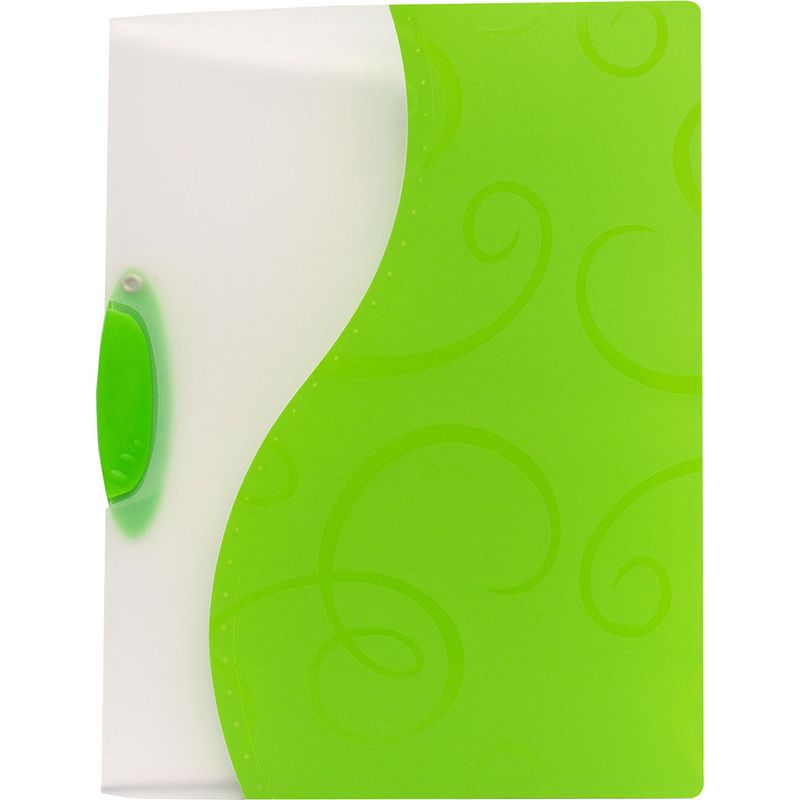 FOLDER CON PRENSA  AZUL, VERDE, ROJO