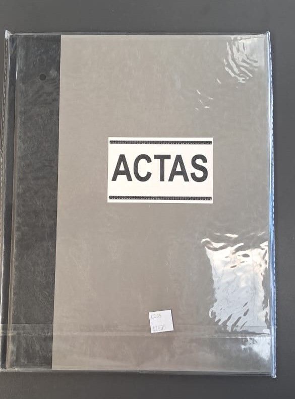 LIBRO DE ACTAS 100 HOJAS