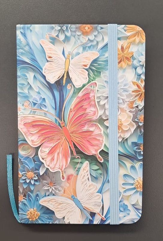 Libreta pequeña mariposa