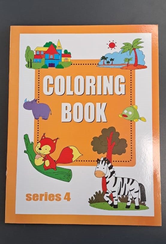 Libro para colorear serie 1-4