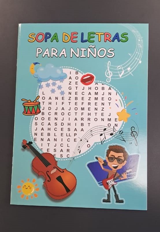 Libro sopa de letras