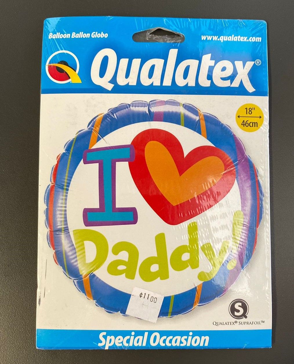 Globo decorativo para papá