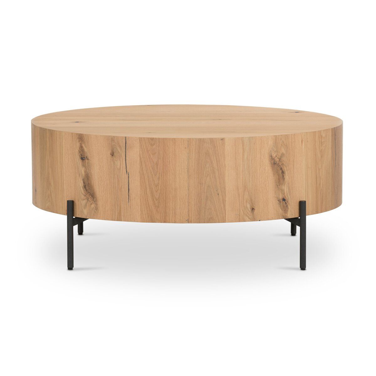 Eaton drum coffee table