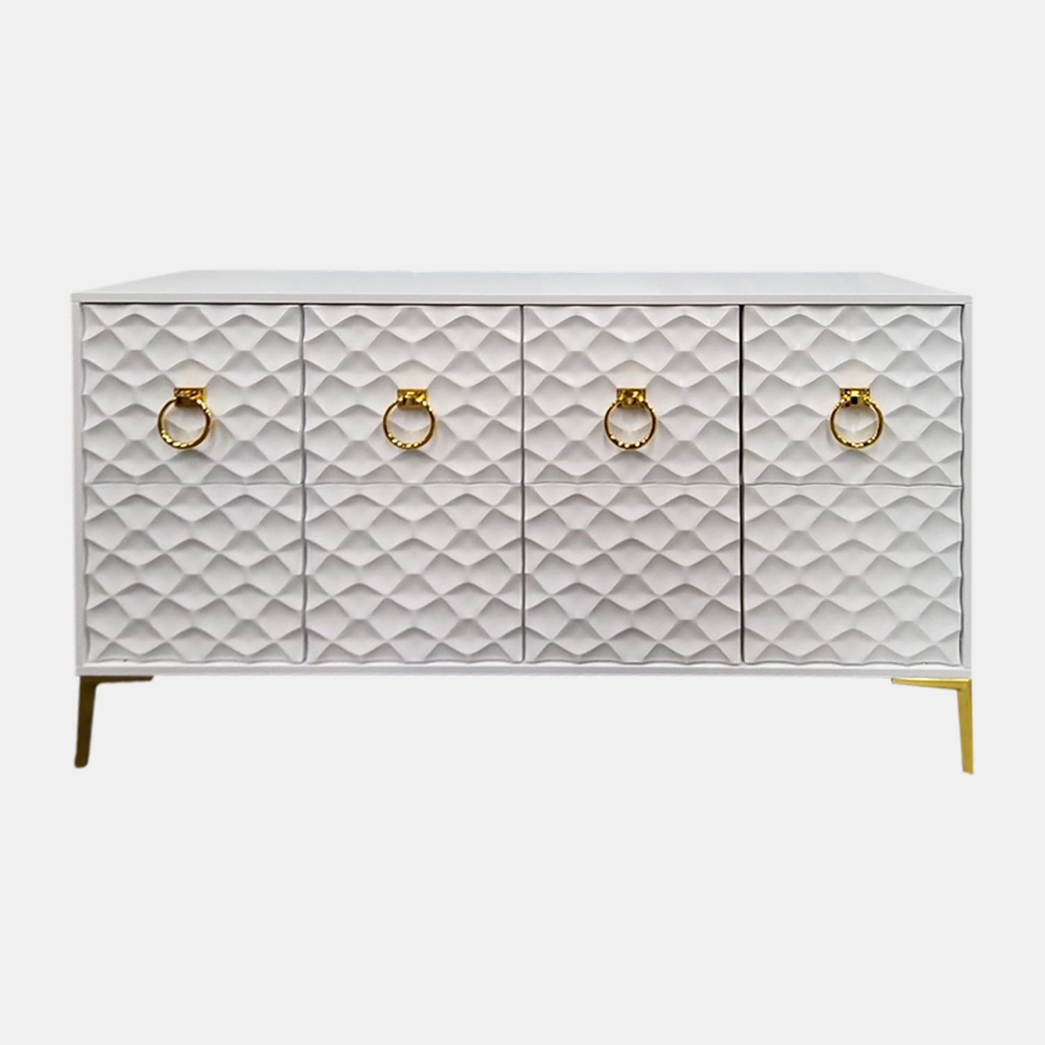 Console cabinet what/gold