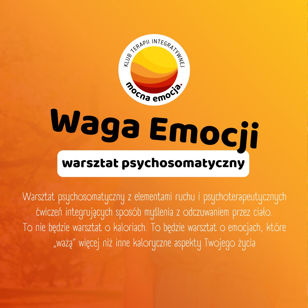 Waga Emocji -  warsztat psychosomatyczny | 30.08.2025