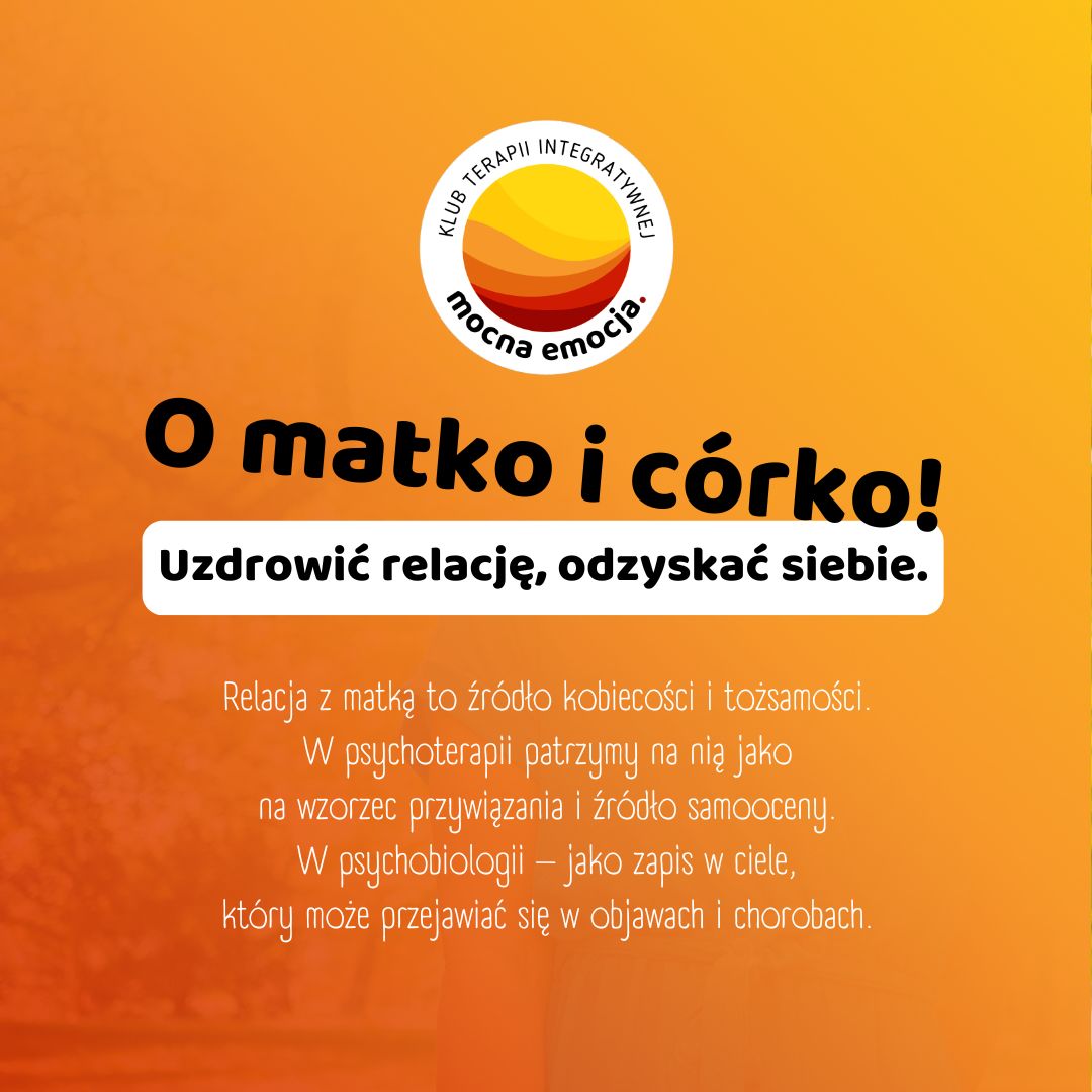 O matko i córko! | warsztat psychoterapeutyczny dla kobiet | 27 – 28.09.2025
