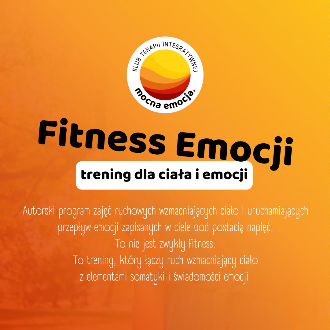 Fitness Emocji - trening dla ciała i emocji | bezpłatne zajęcia 6.10.2025 | wejście jednorazowe | karnet