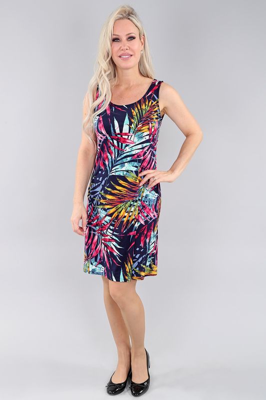 Robe soleil - Navy Tropica