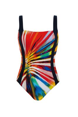 Maillot encolure carré - Multicolore