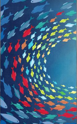 Serviette de plage Aquadance