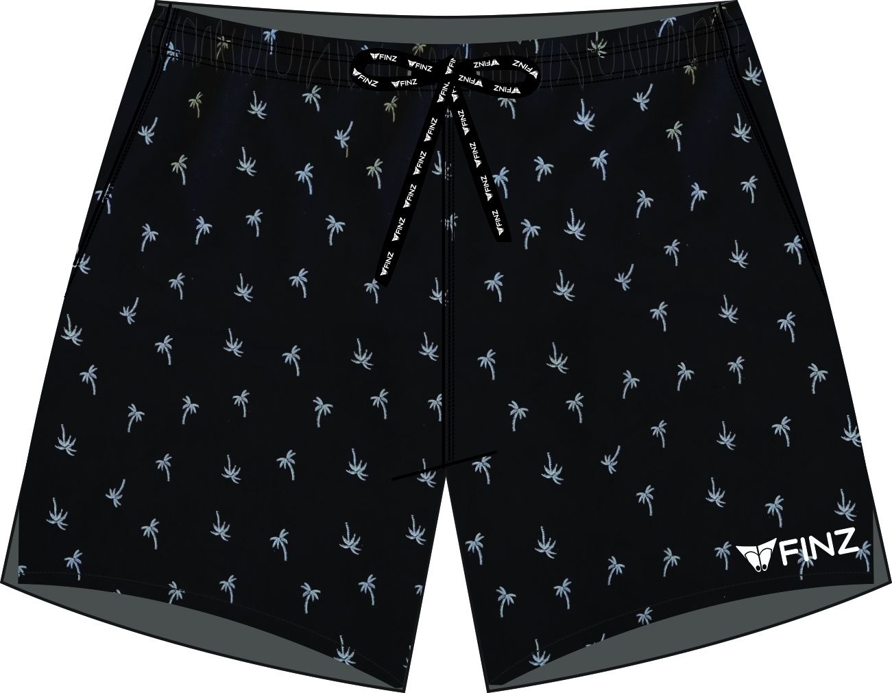 Short de plage - Palmier