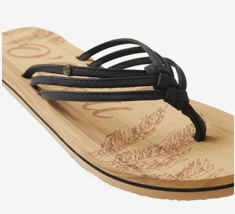 Sandale de plage Ditsy, Couleur: BLK, Grandeur: 10
