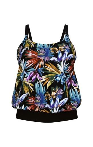 Tankini Girona - Night Flowers