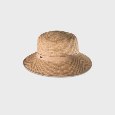Chapeau cloche en paille Annie - Natural Mix