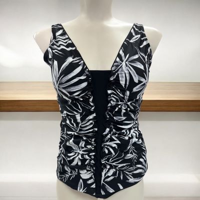 Tankini avec fronces - The Black &amp;White