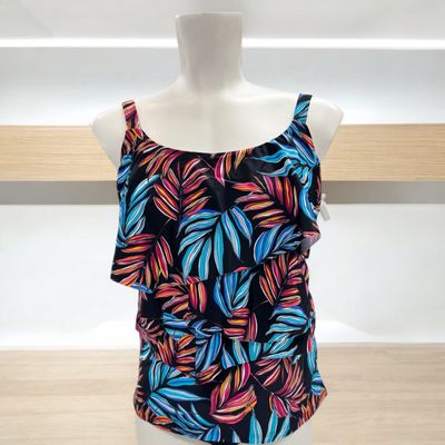 Tankini avec volants asymétriques - Black Magic