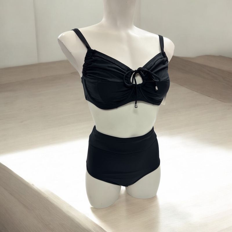 Haut de bikini, cerceau Bonnet D/DD - The Black