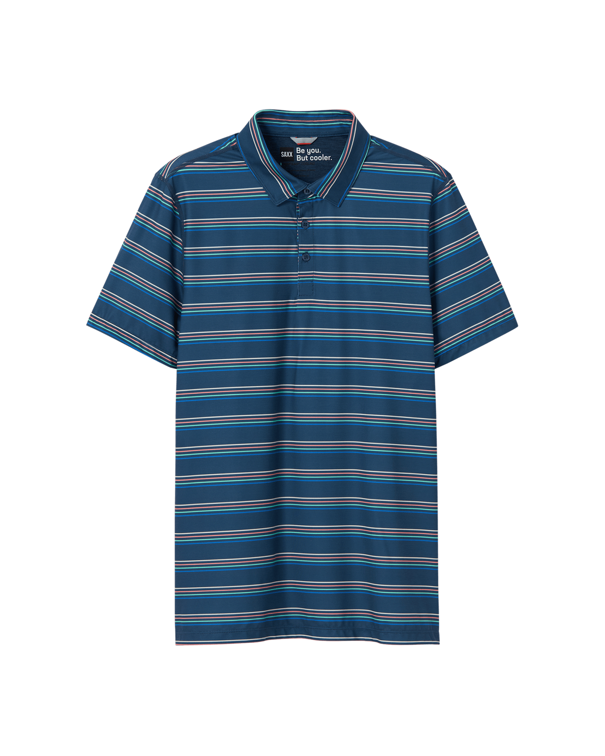 Polo All day cooling - Mini rugby Dark denim