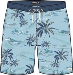 Maillot style Volley imprimé 17&#39;&#39; - Sky Blue