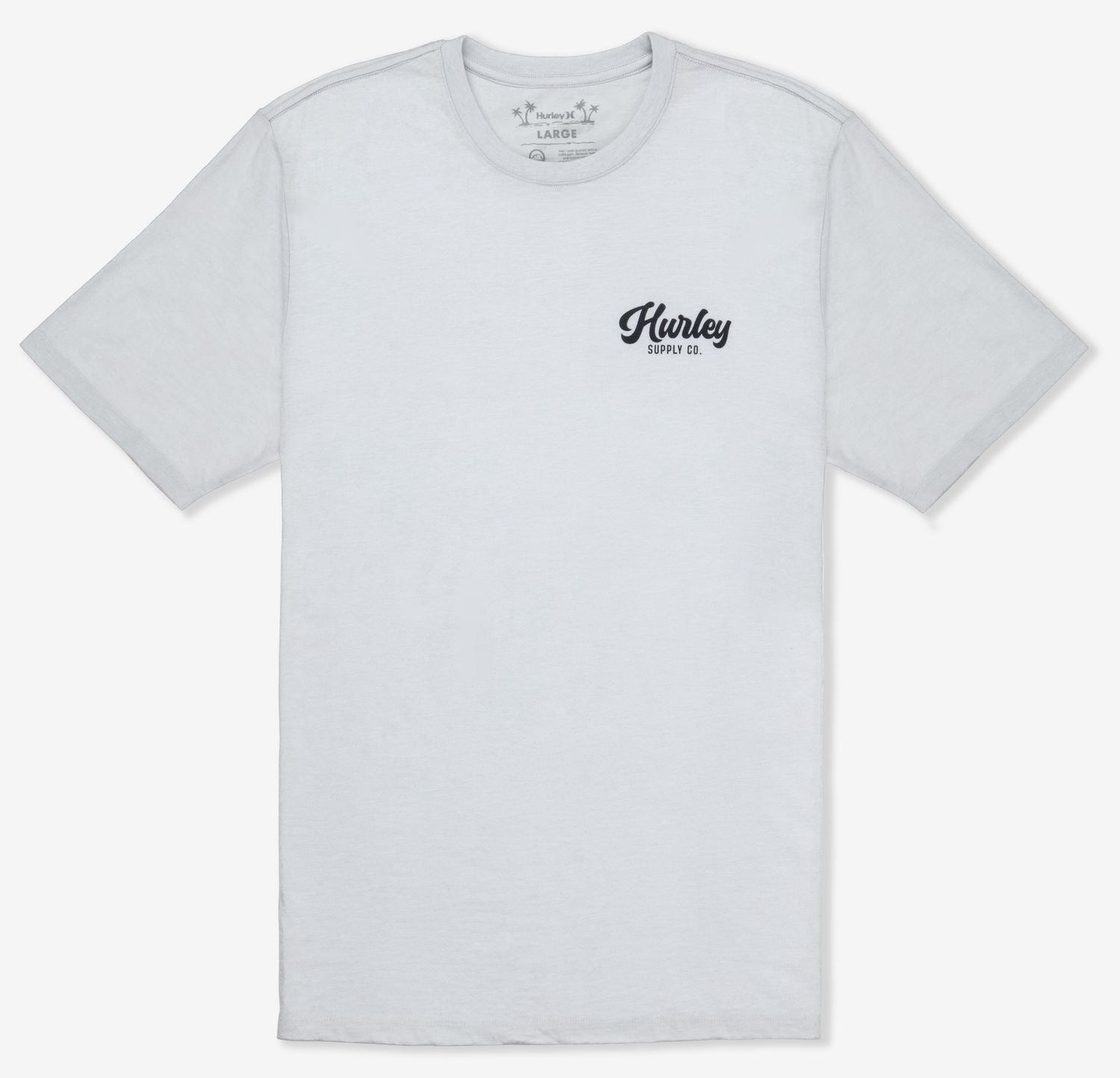 T-Shirt - Raceway Slub Platinum