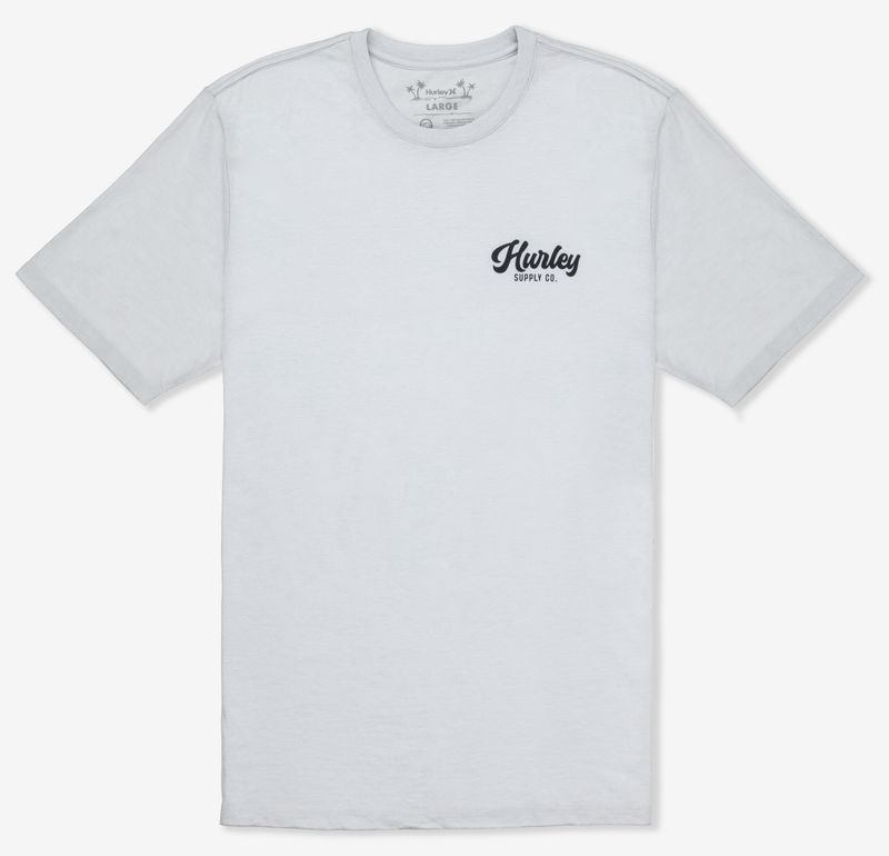 T-Shirt - Raceway Slub Platinum