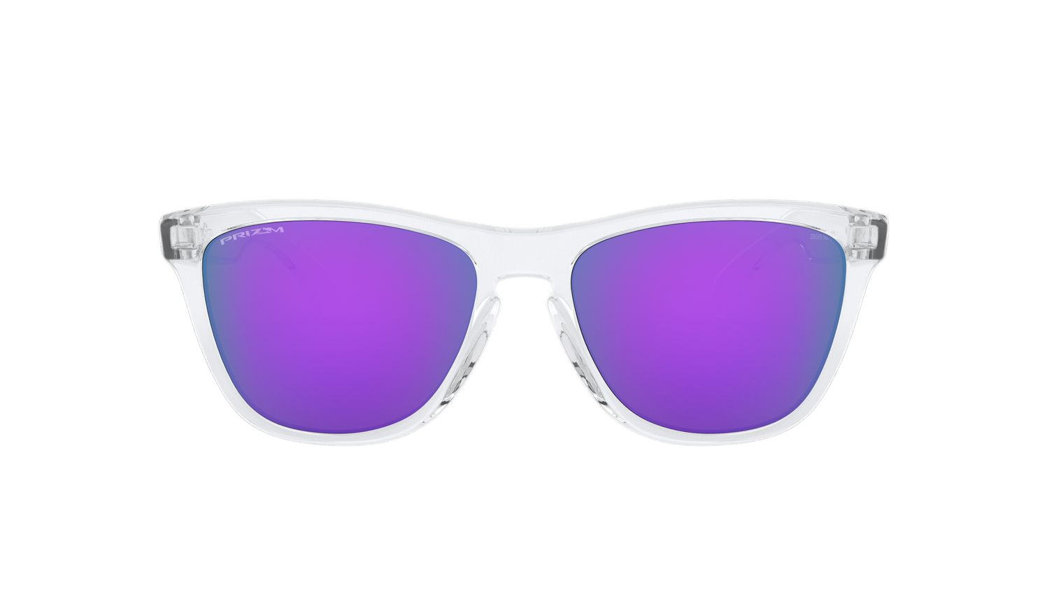 Frogskin prizm violet,  Monture polished clear -OO9013-H755