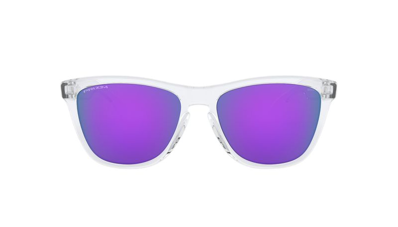 Frogskin prizm violet,  Monture polished clear -OO9013-H755